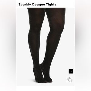 Torrid Sparkly Opaque Tights